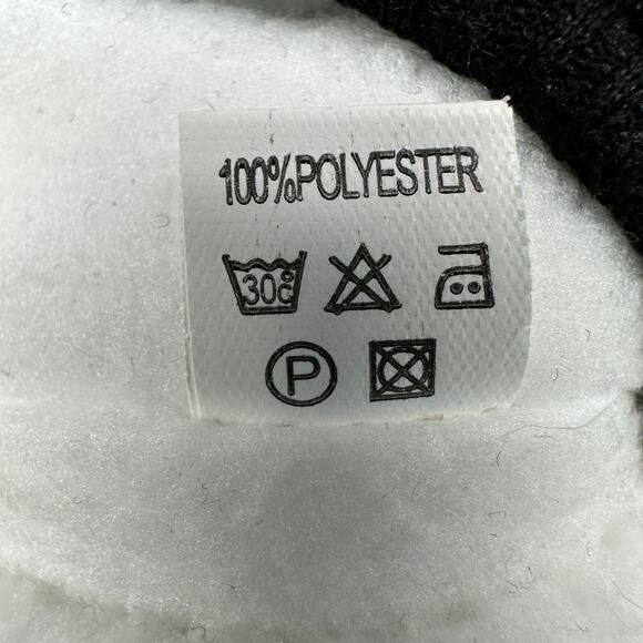 Dog Rain Coat Winter Jacket Sz L Black Full Zip Warm Fleece Interior Waterproof - Picture 6 of 7